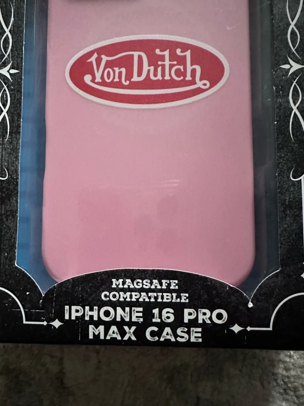 Von Dutch Pink iPhone 16 Pro Max MagSafe Compatible Case